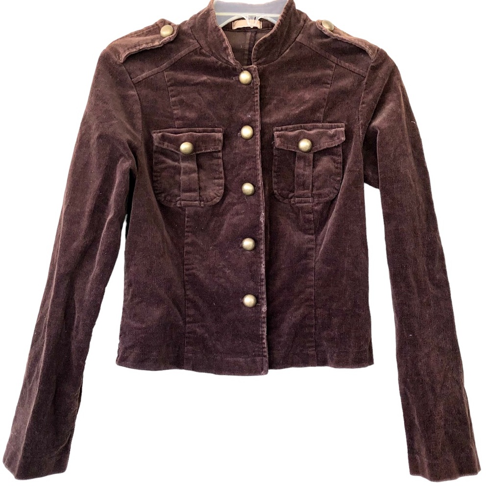 Forever 21 XXI Brown Corduroy Blazer Jacket (M)